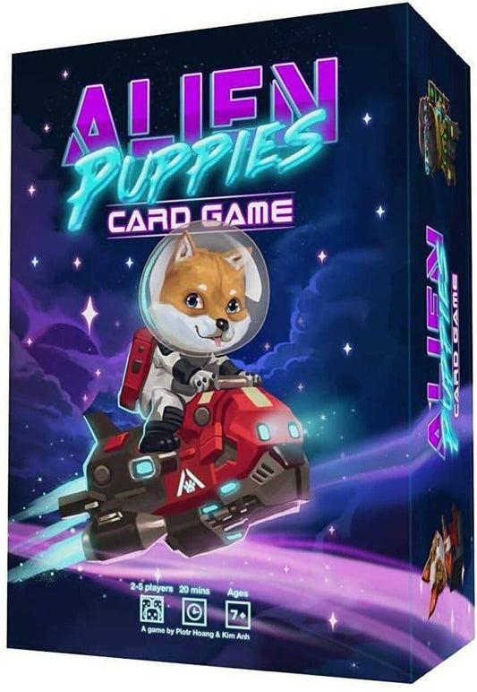 Alien Puppies: A Bark-tastic Sci-Fi Adventure Card Game - 