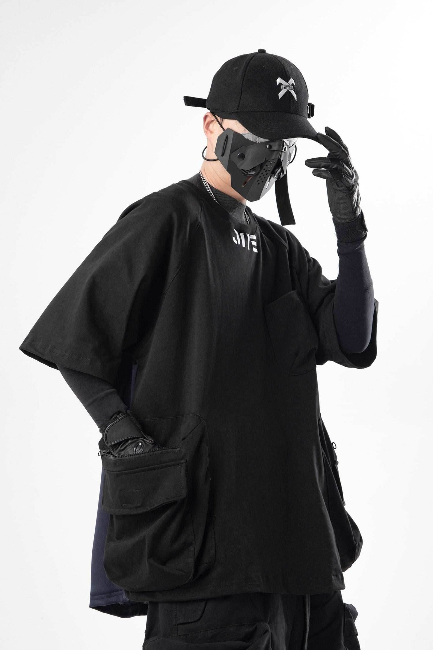 JX Storm Utility Tee - Grey / M