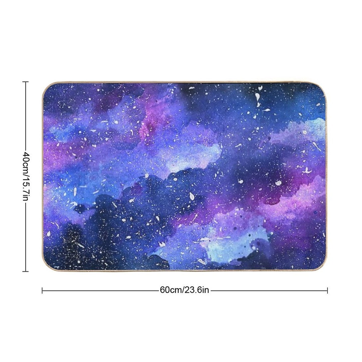 Galaxy  Dirt-Trapping Bath Mat