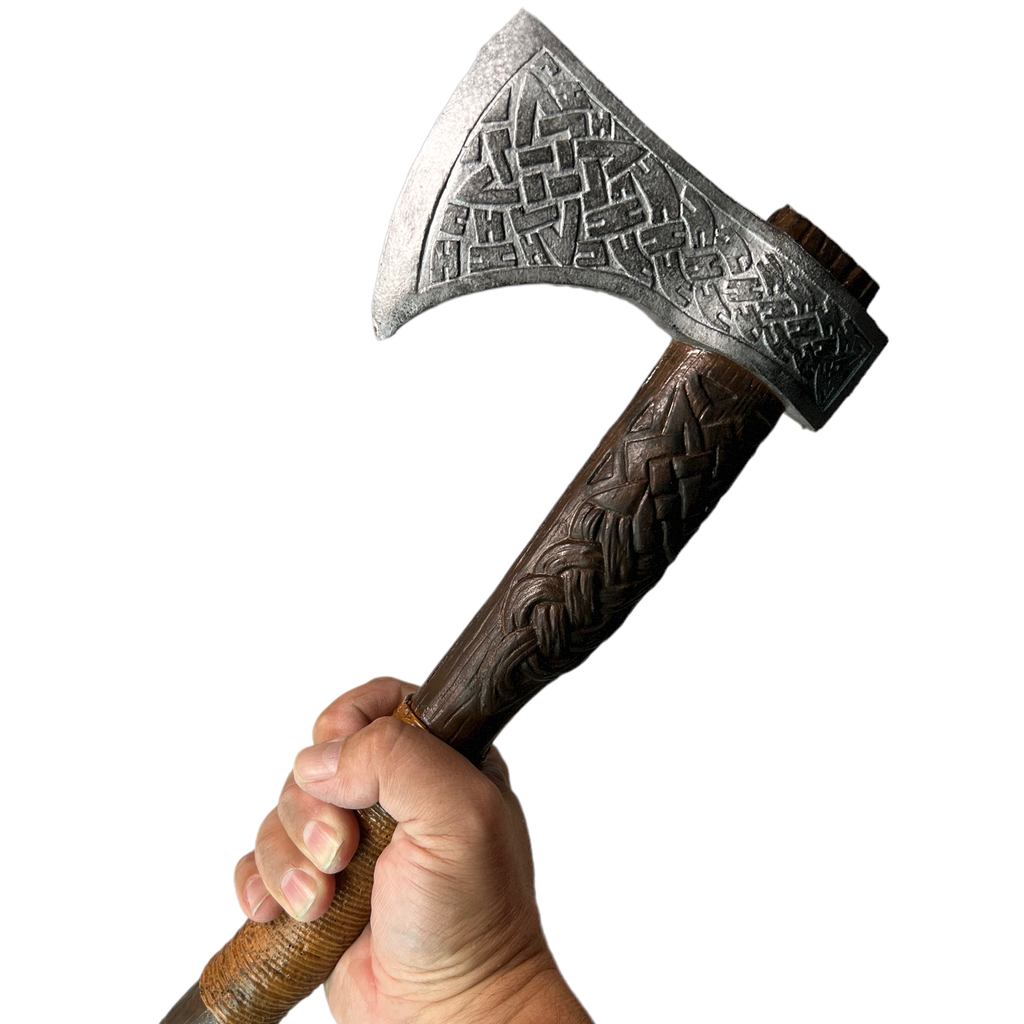 Foam Rubber Throwing Hand Axe - Celtic Norse Viking Style