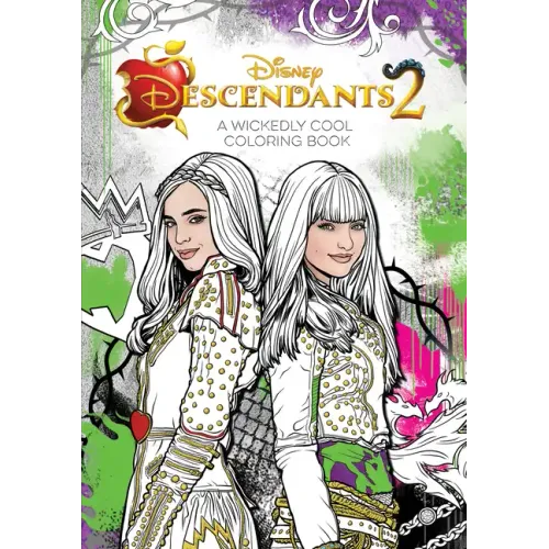 Descendants 2: A Wickedly Cool Coloring Book