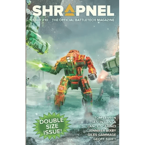 BattleTech: Shrapnel, Issue #10 (The Official BattleTech Magazine) - Paperback - 