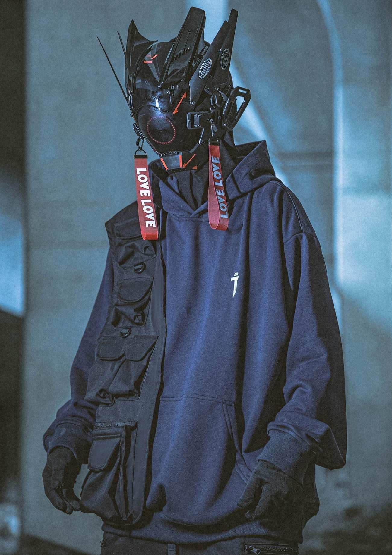 HiH27 I-Tech Essential Hoodie - Blue / M