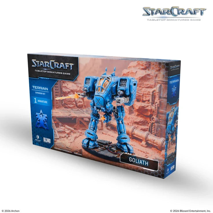 StarCraft The Miniatures Game: Terran: Goliath Expansion Set
