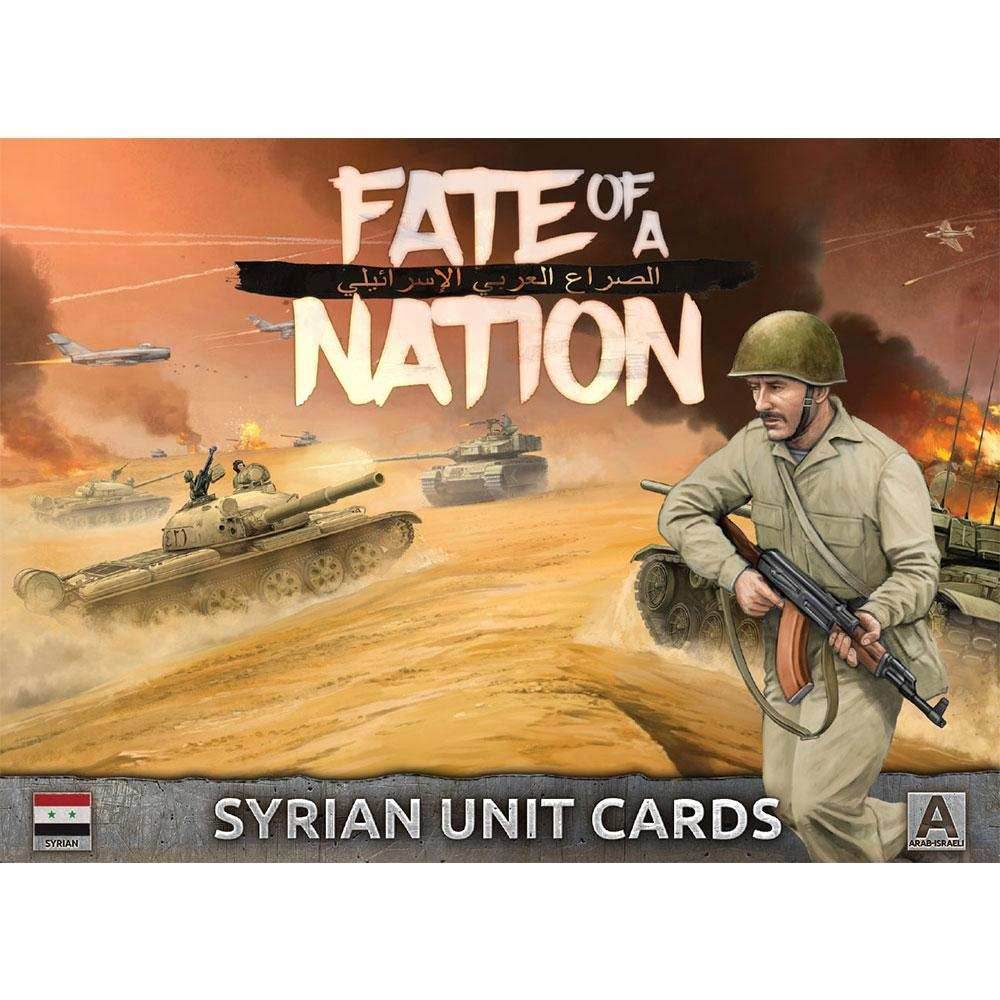 Fate of a Nation: Syrian Unit Cards - 