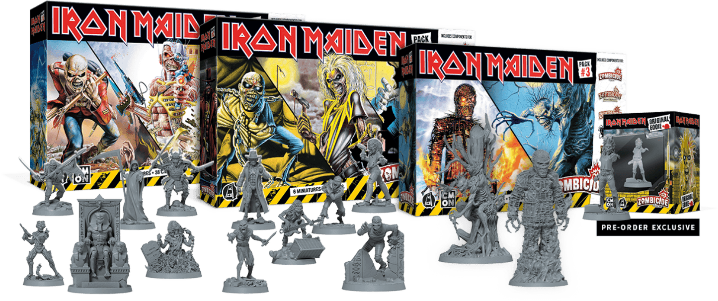 Zombicide: Iron Maiden Character Packs - Bundle of the Beast - 