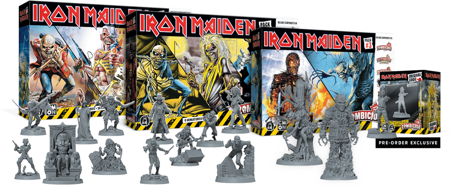 Zombicide: Iron Maiden Character Packs - Bundle of the Beast - 