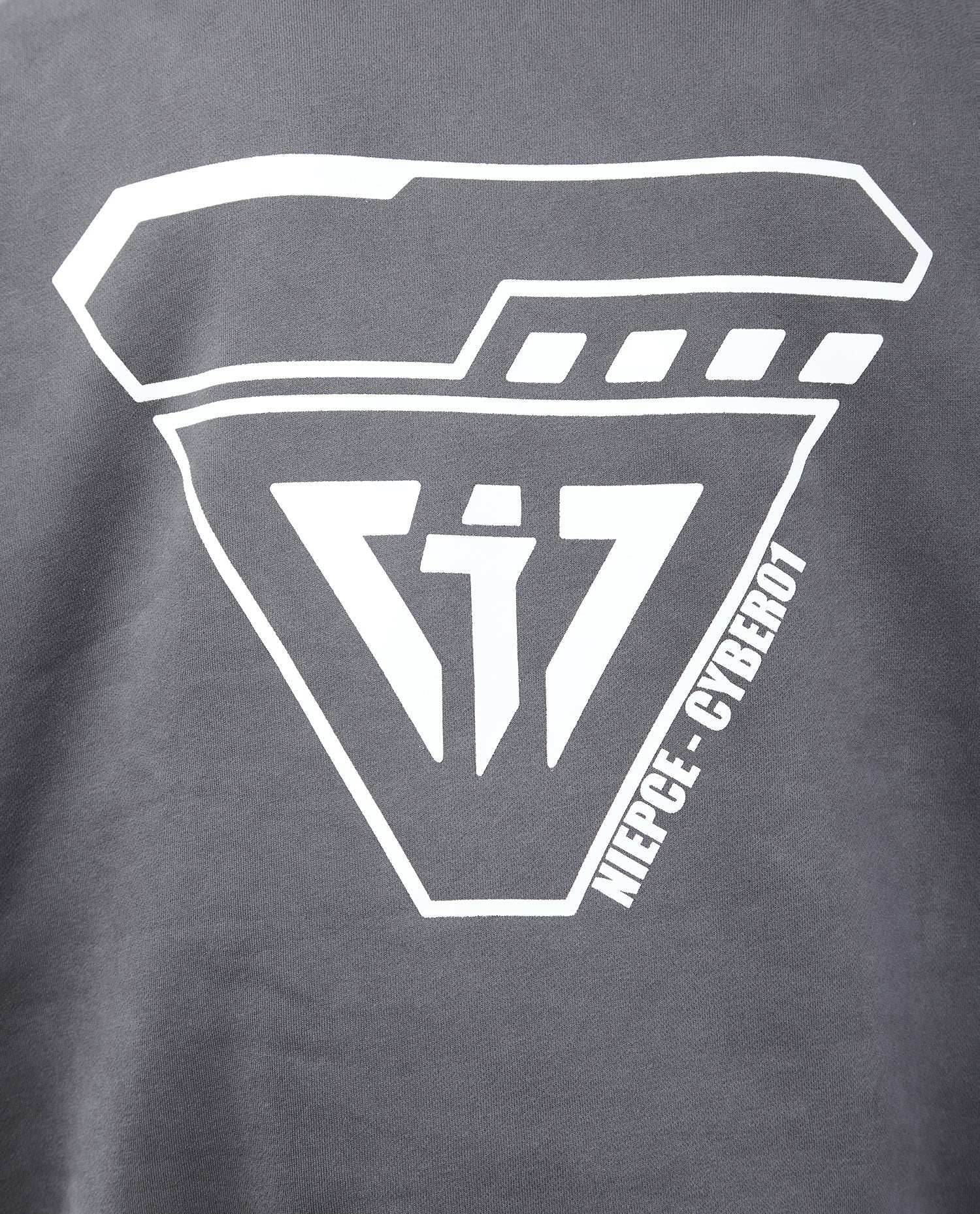 MHH1 Grey Niepce Cyber01 Hoodie - Grey / M
