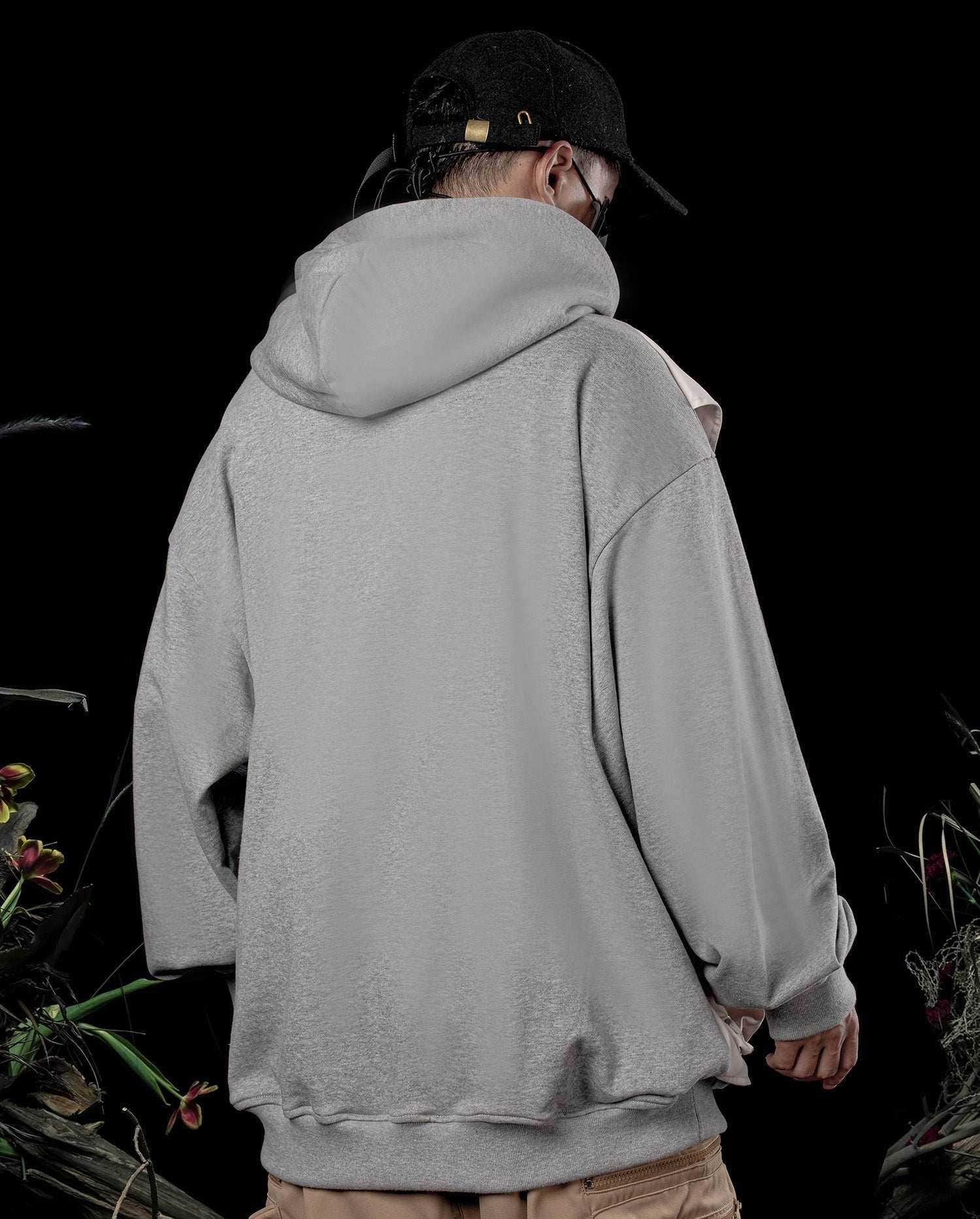 HiH27 I-Tech Essential Hoodie - Light Grey / M