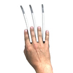 Superhuman Hand-Claw Foam Rubber Stunt Prop with 10 Inch Soft Blades - 1 piece