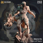 Aboro-Ko, Cleric of Tears (Male Human Pirate Cleric) - 32mm Scale
