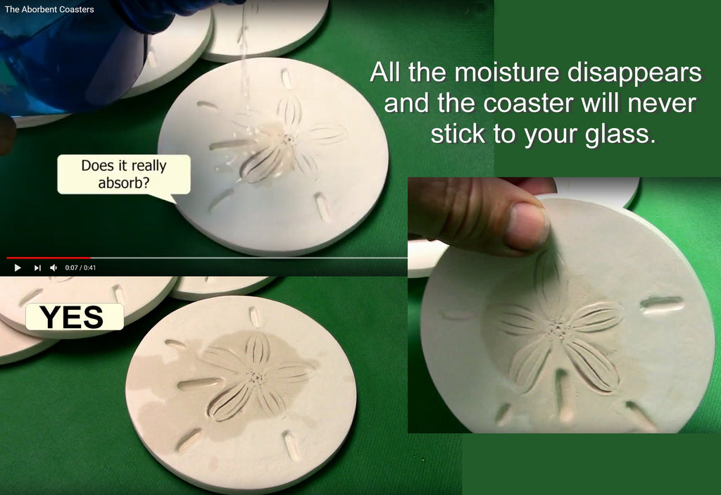Captains Wheel Drink Coasters