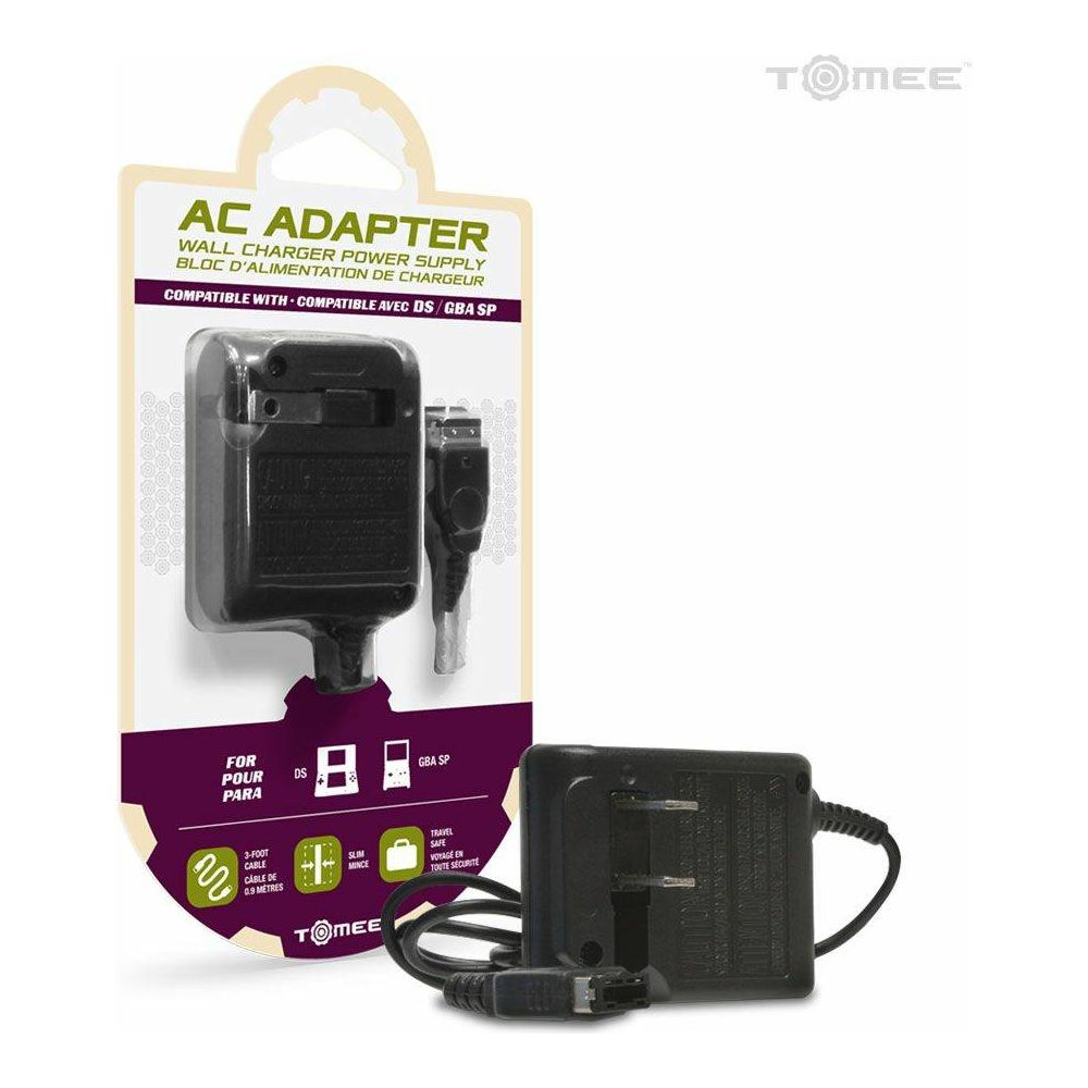 AC Adapter Compatible With Nintendo DS ® / Game Boy Advance ® SP / GBA