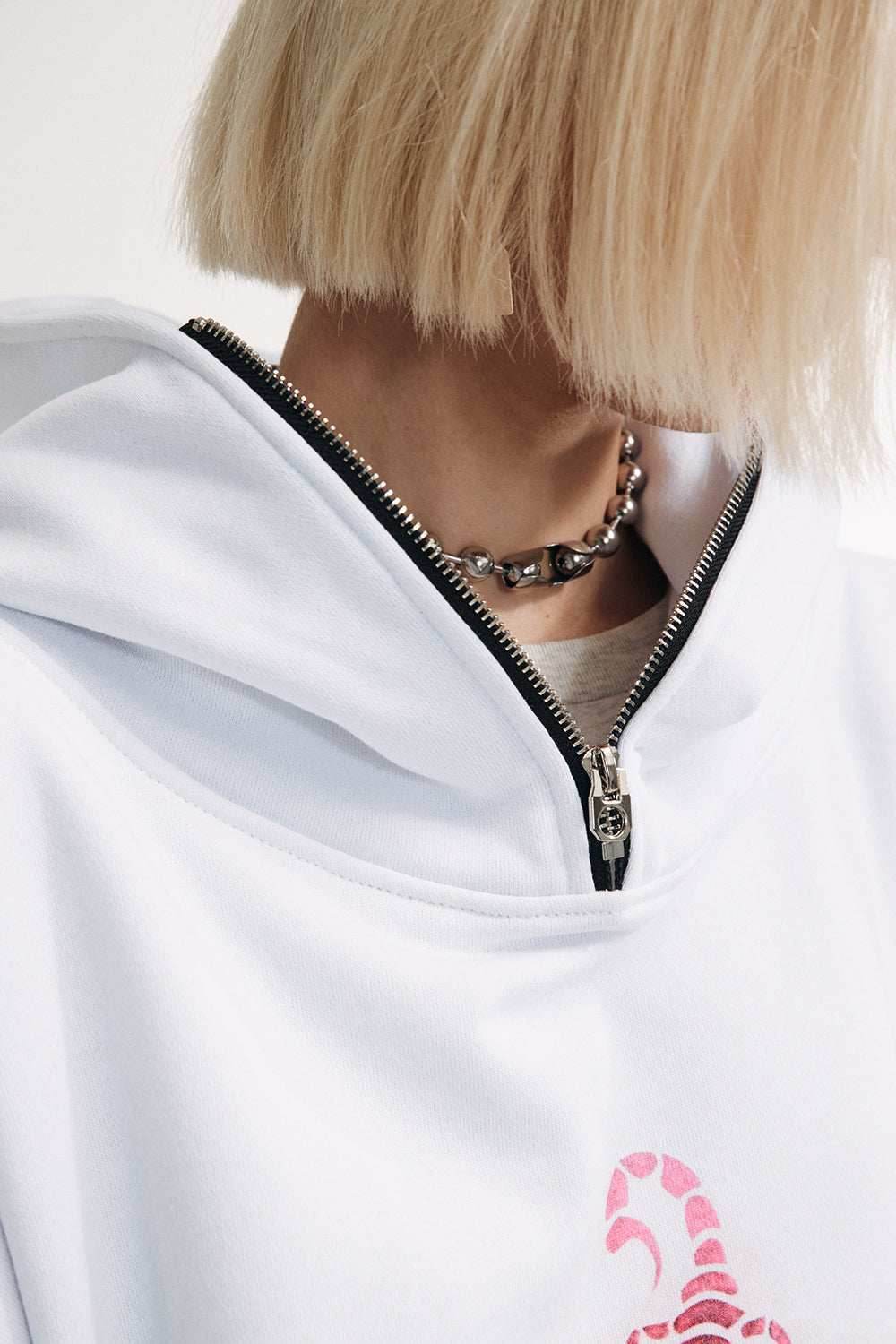 Scorpion Hoodie - Black / S