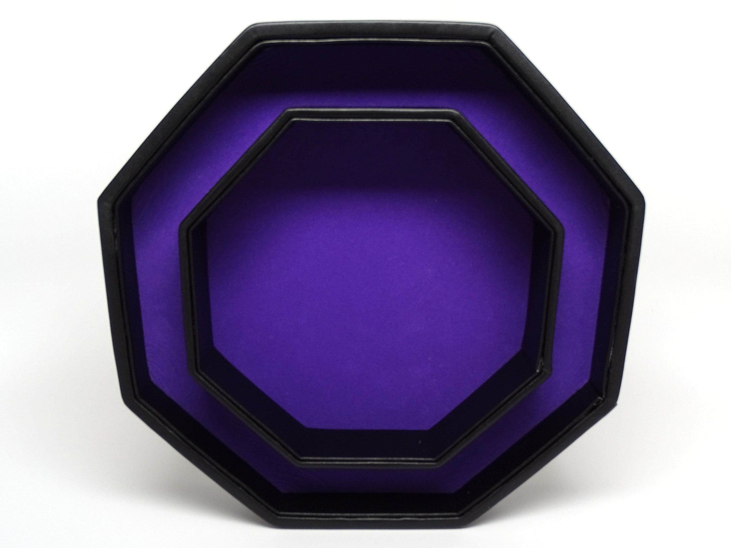 Raven Dice Tray With Dice Staging Area and Lid - 