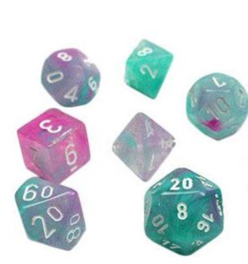 Nebula Poly Luminary Wisteria/White 7-Die Set - 