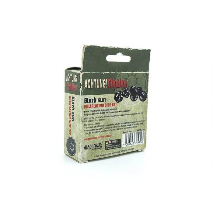 Achtung! Cthulhu 2d20: Black Sun Dice Set - 