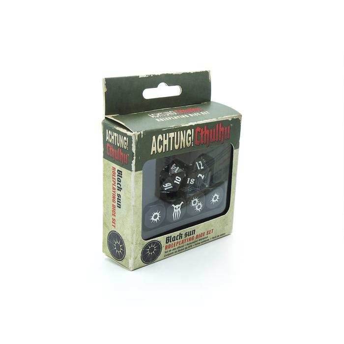 Achtung! Cthulhu 2d20: Black Sun Dice Set - 