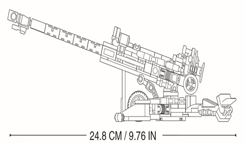 Howitzer Cannon - Mil-Blox