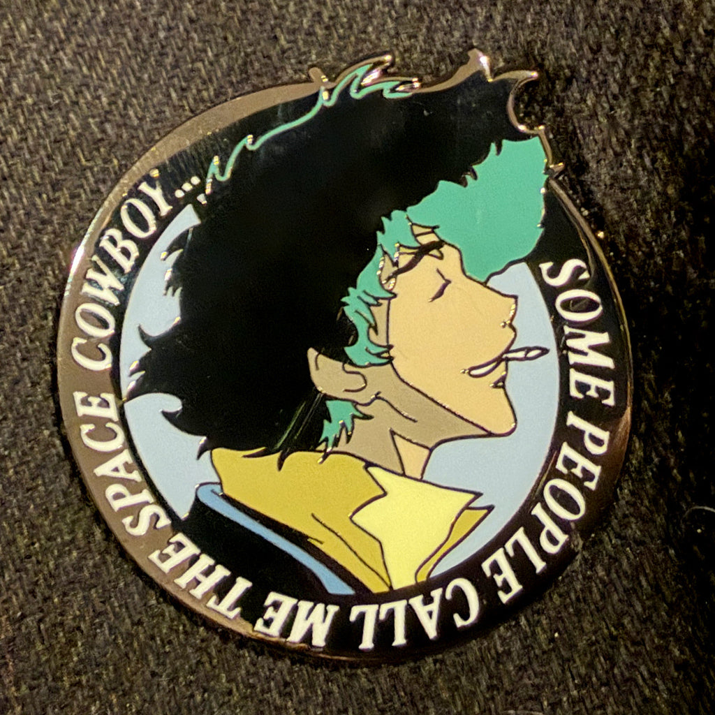 Smoke Spiegel 1.5" Hard Enamel Pin