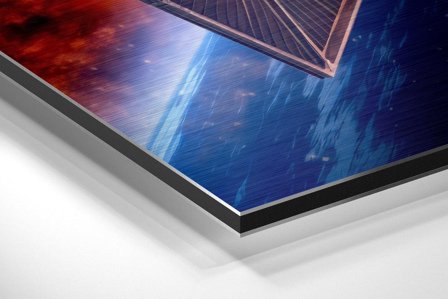 Starfighter Brushed Aluminum Dibond Wall Art