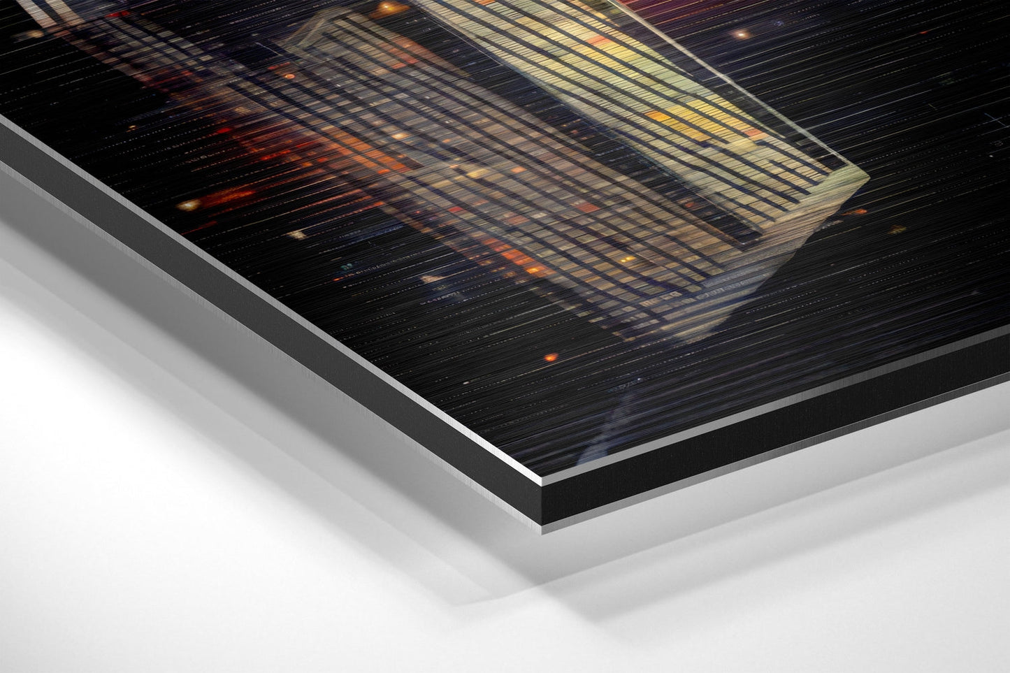 Starfighter Brushed Aluminum Dibond Wall Art