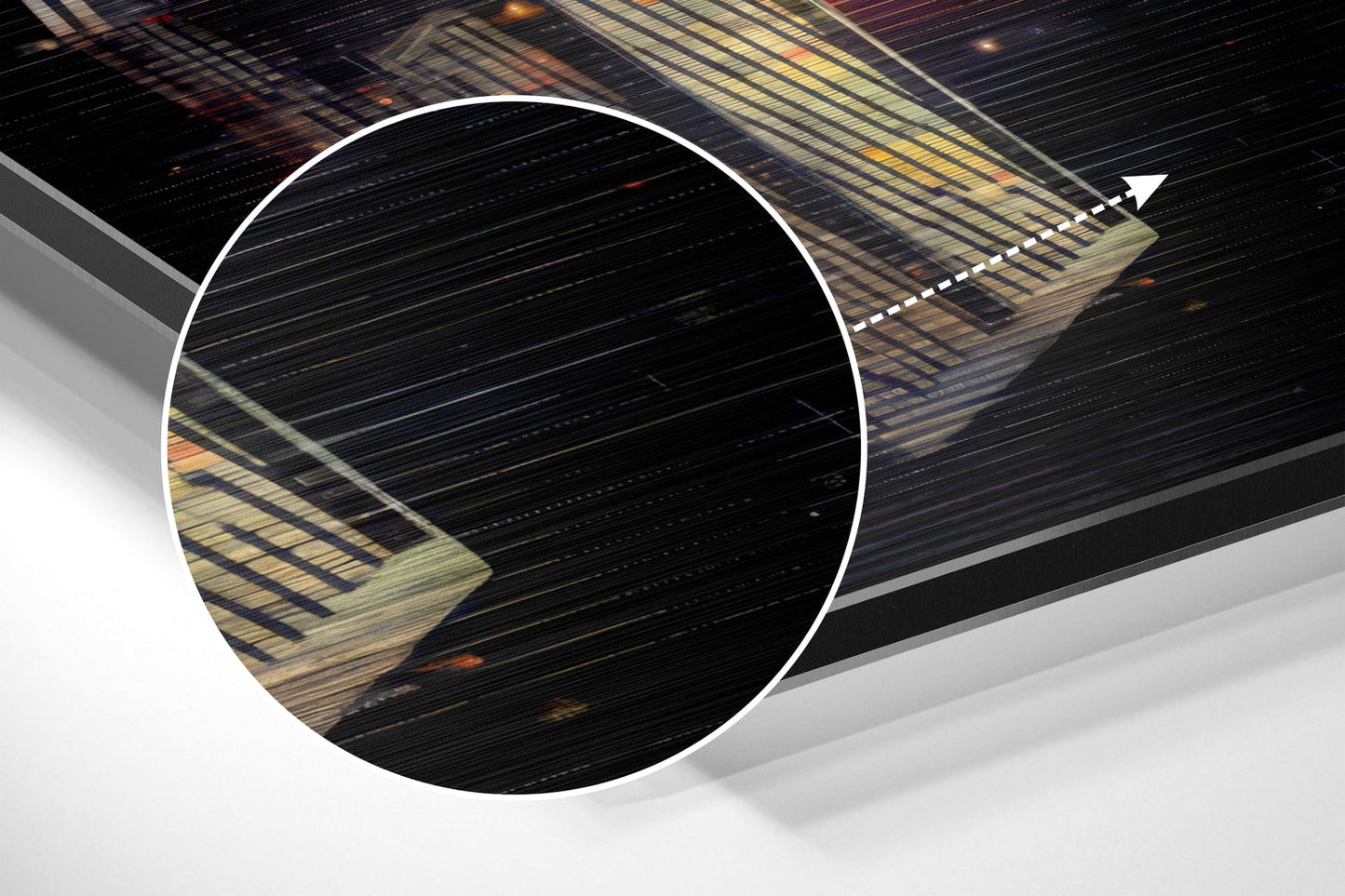 Starfighter Brushed Aluminum Dibond Wall Art