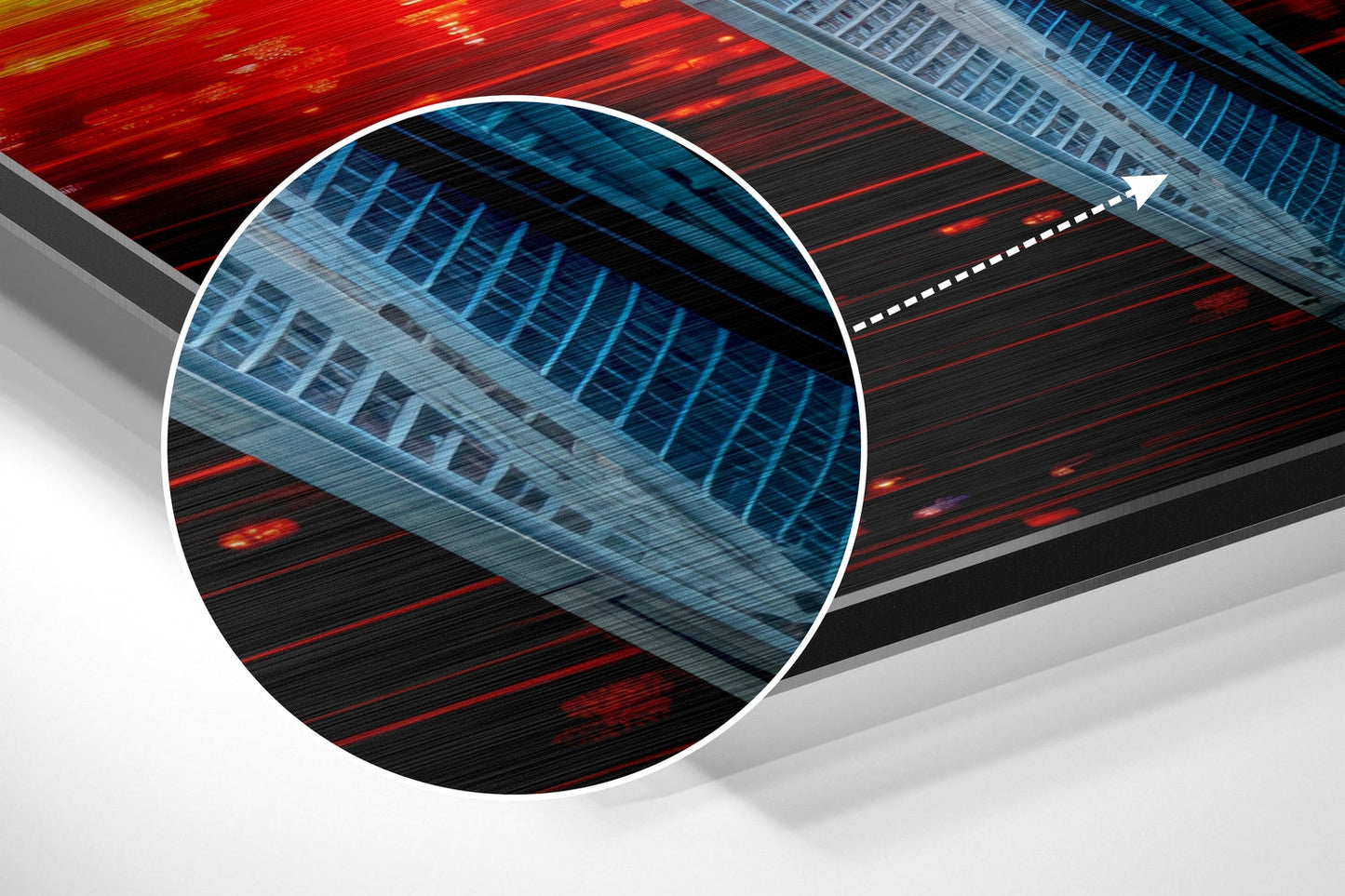 Starfighter Brushed Aluminum Dibond Wall Art