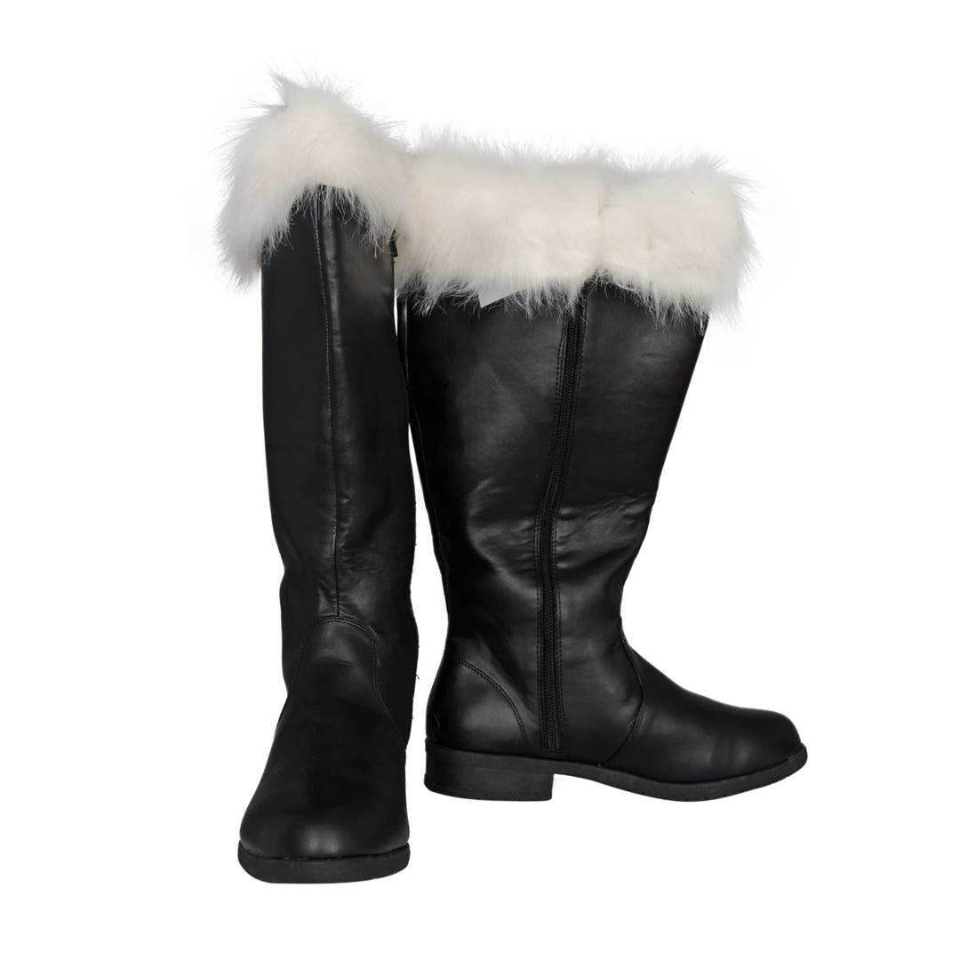 Adult Halloween Christmas Santa Claus Boots - S