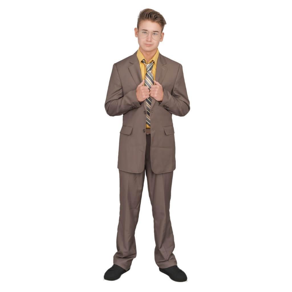 Office Schrute Unisex Halloween Cosplay Costume Complete Suit
