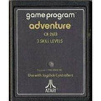 Adventure - Atari 2600 - Text Label - Game Only