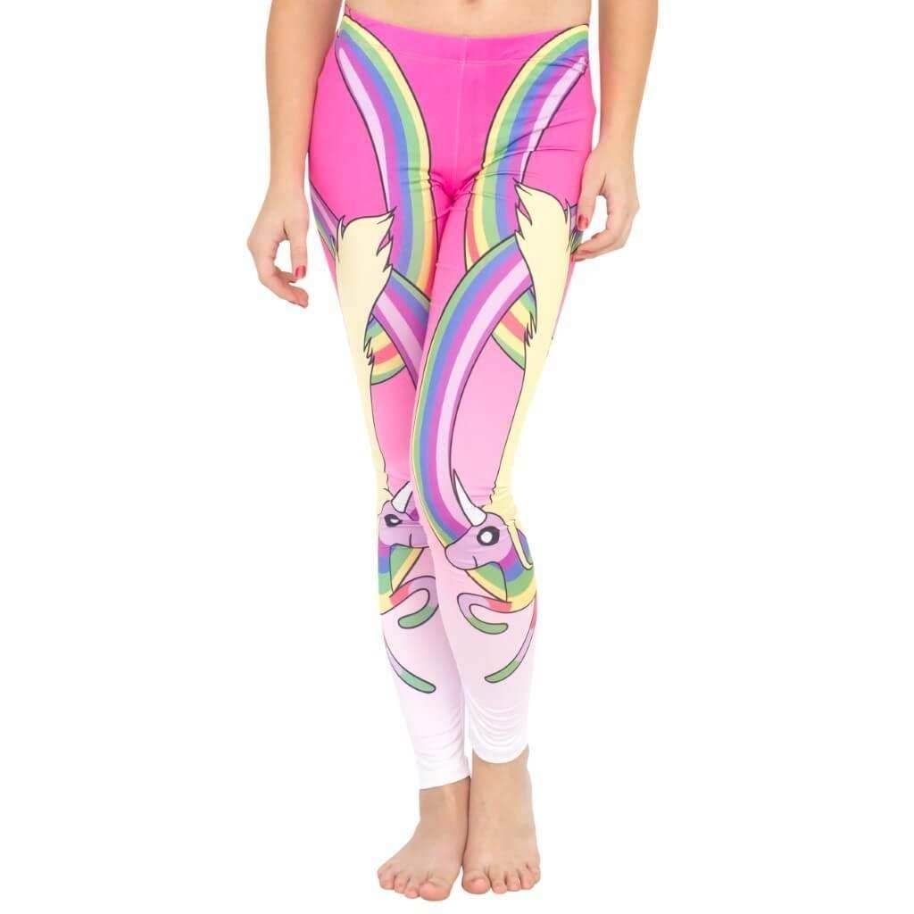 Adventure Time Lady Rainicorn Juniors Leggings - S