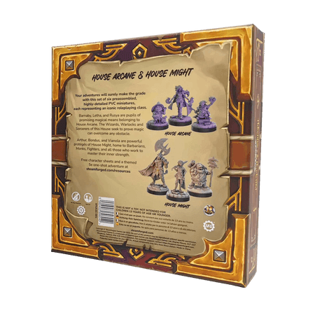 Adventures & Academia: First Class - Arcane & Might Miniatures - 