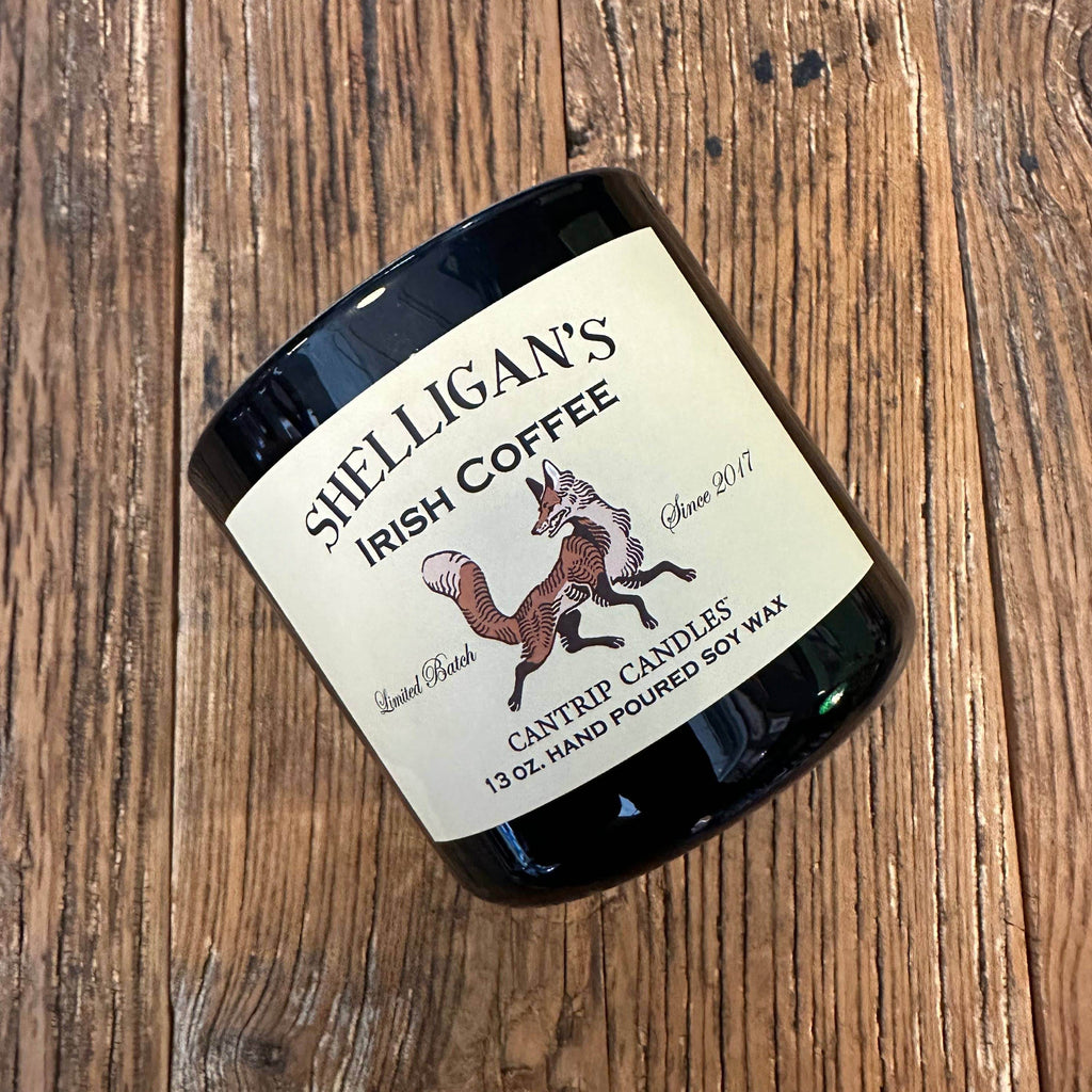 Cantrip Candles - Shelligan's Irish Coffee: Black (13 oz) - 