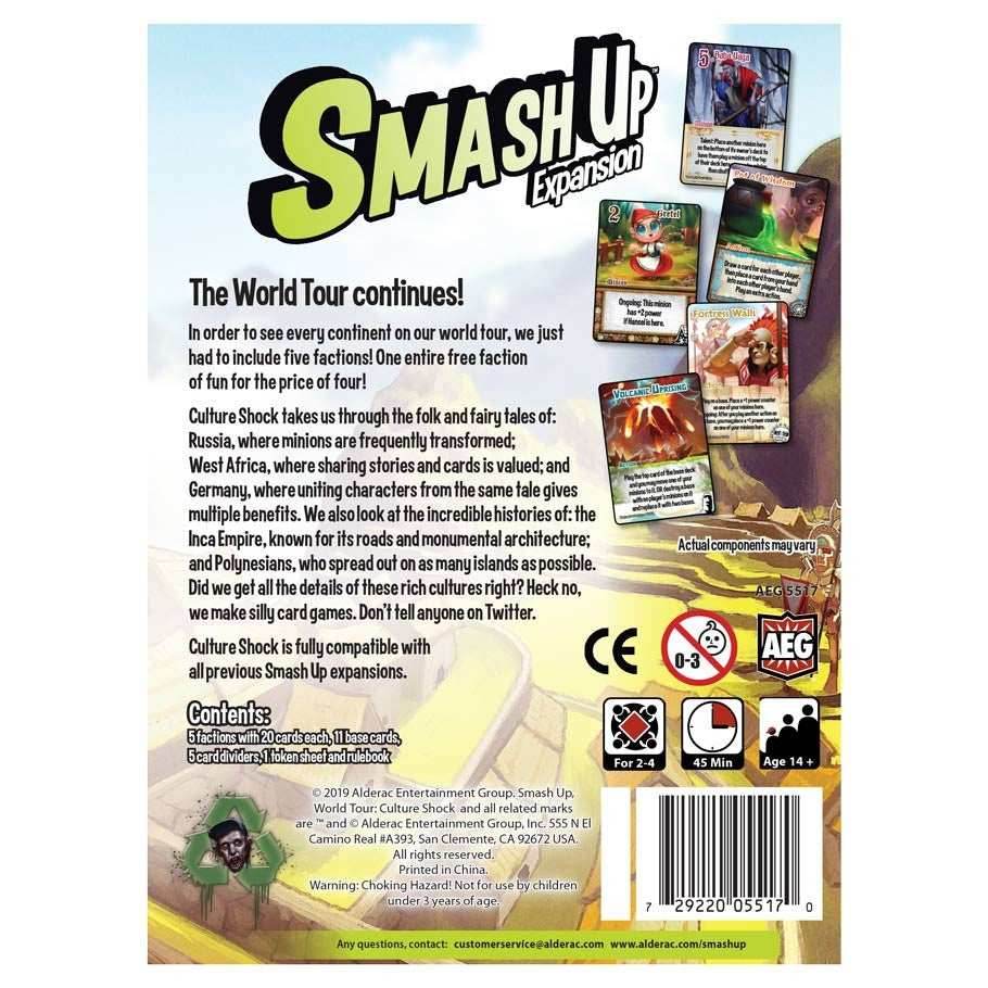 Smash Up Expansion: World Tour - Culture Shock - 