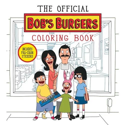 The Official Bob's Burgers Coloring Book