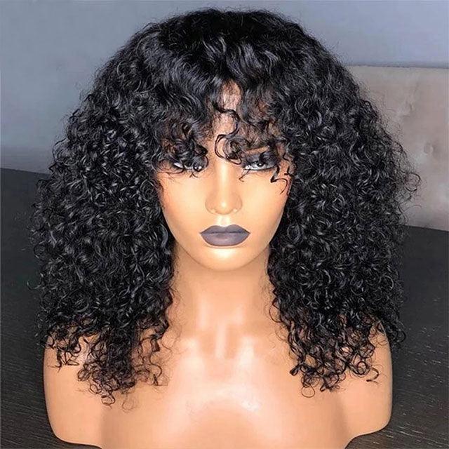 Afro Kinky Curly Short Bob Wigs Headband Wigs for Black Women Water Wave Synthetic Hair Wigs Wigs For Black Women Cosplay Wigs For Women