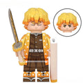 Agatsuma Zenitsu Demon Slayer Anime Lego Minifigures Custom Toys 1
