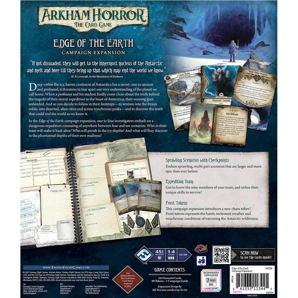 Arkham Horror LCG: Edge of the Earth Campaign Expansion - 