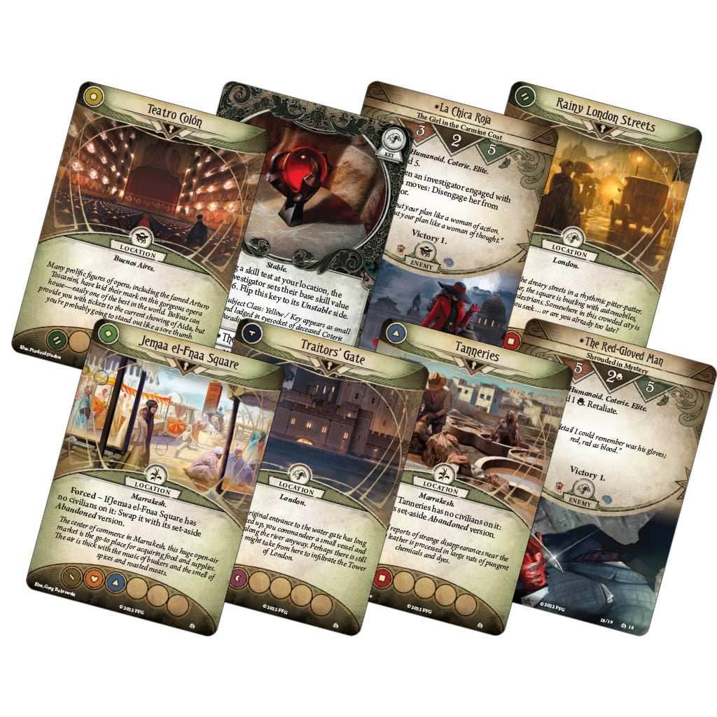 Arkham Horror LCG: The Scarlet Keys Campaign Expansion - 