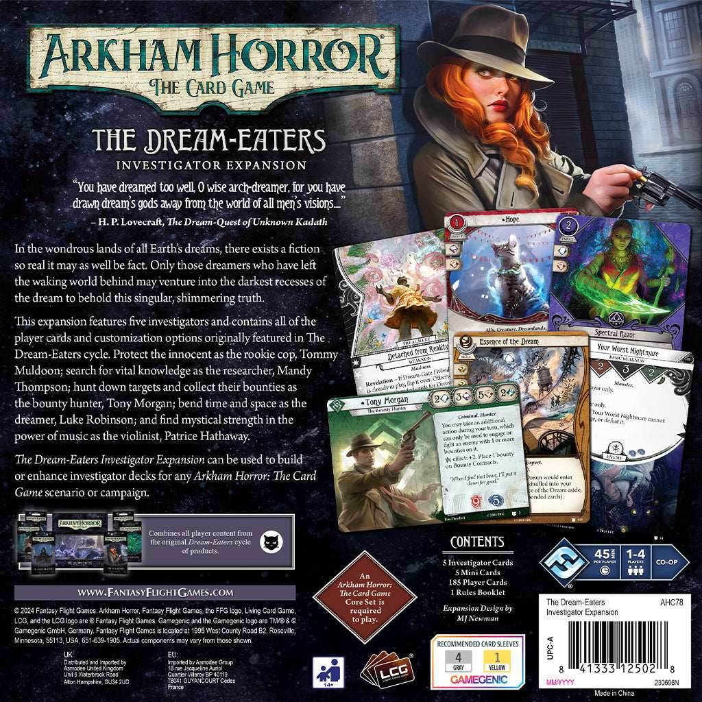 Arkham Horror LCG: The Dream-Eaters Investigator Expansion - 