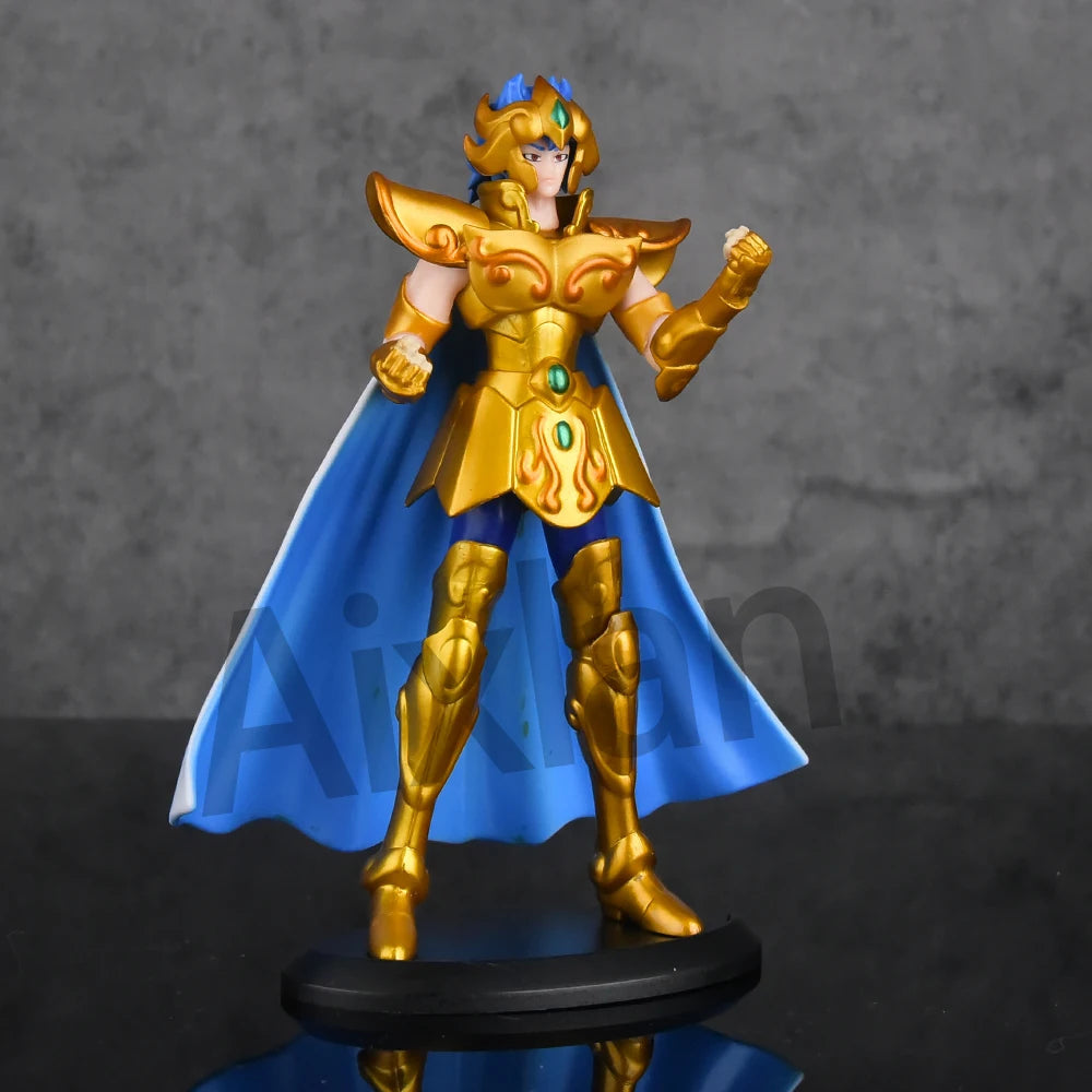 Aixlan Saint Seiya Figure 19cm Phoenix Ikki Hyoga Seiya Shiryu PVC Action Figure Amine Birthday Gift Collectible Figurine