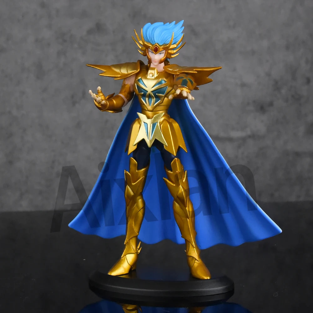 Aixlan Saint Seiya Figure 19cm Phoenix Ikki Hyoga Seiya Shiryu PVC Action Figure Amine Birthday Gift Collectible Figurine