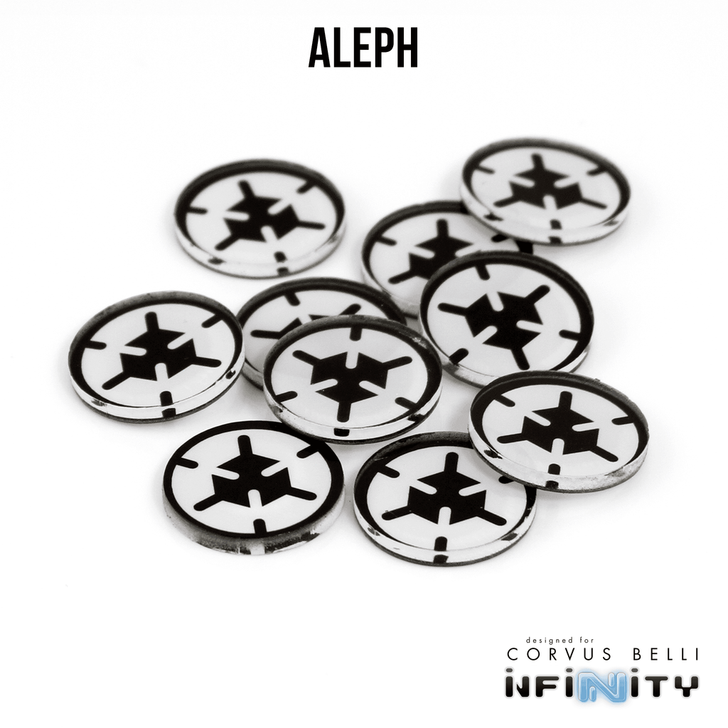 N4 Faction Markers - Aleph / 25mm / Single