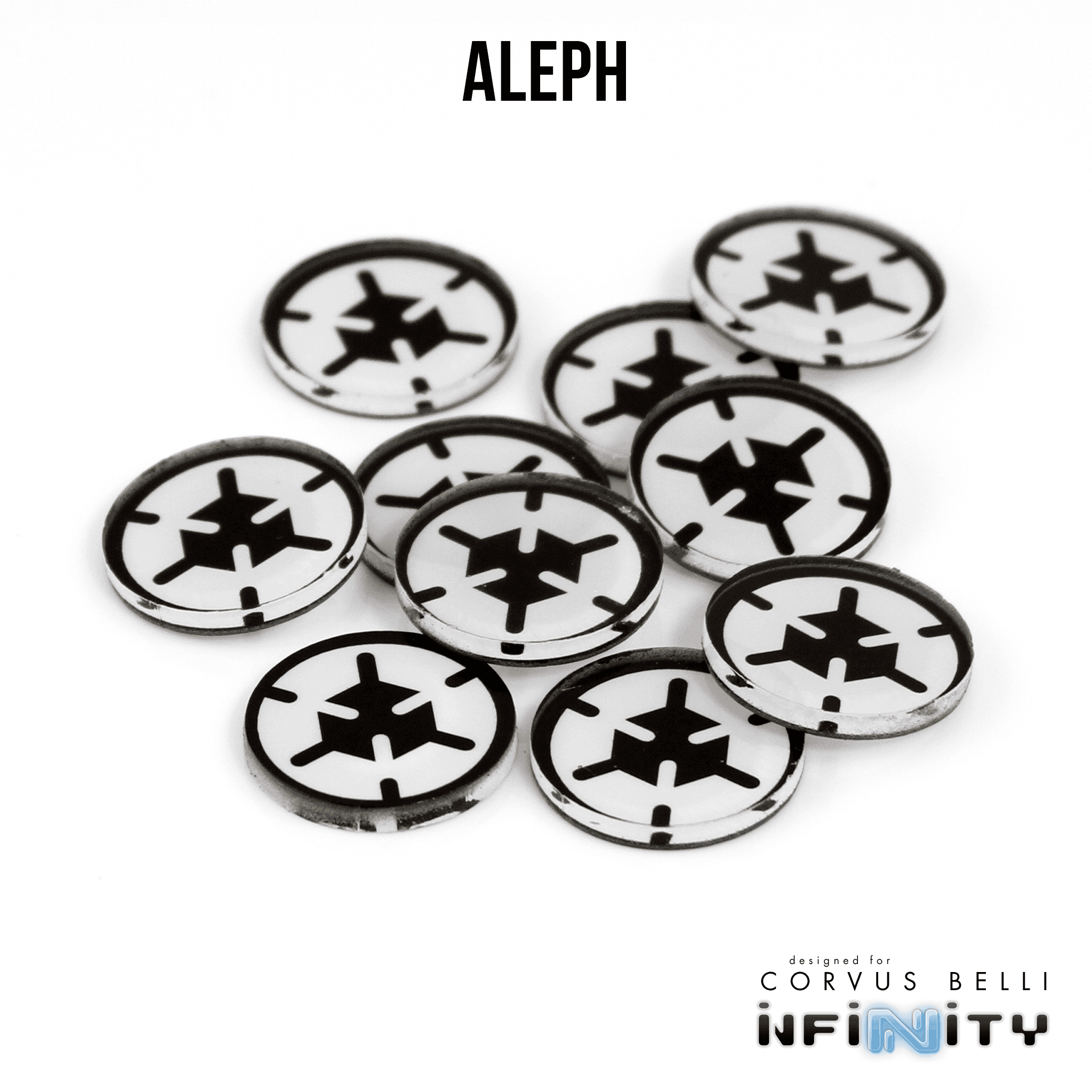 N4 Faction Markers - Aleph / 25mm / Single