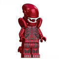 Alien Xenomorph metalic Pink & Red Lego Minifigures custom toys