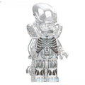 Alien Xenomorph transparent Lego Minifigures custom Toys