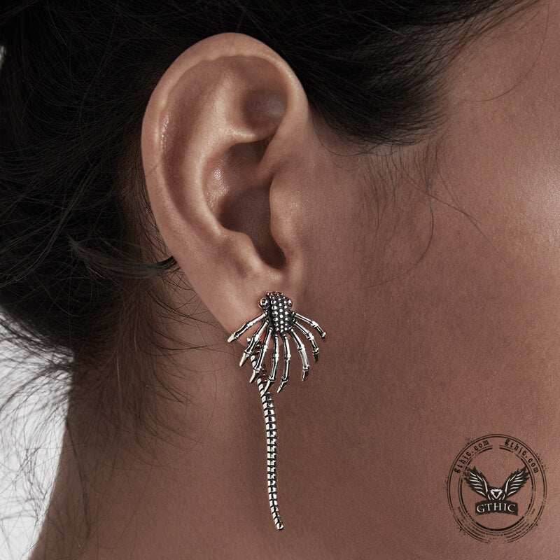 Alien Insect Stainless Steel Earrings - 