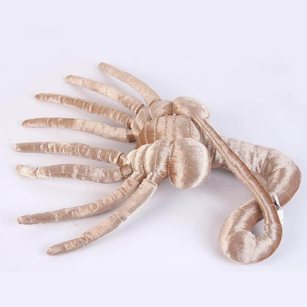 Aliens Xenomorph Face hugger Plush soft Collectible stuffed prop Toy - 
