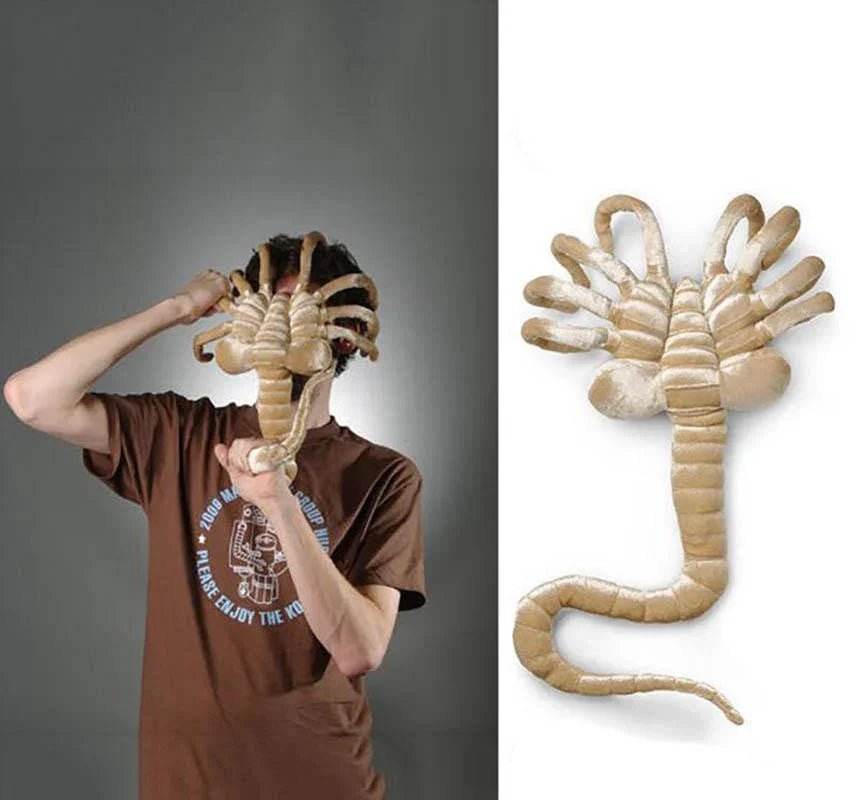 Aliens Xenomorph Face hugger Plush soft Collectible stuffed prop Toy - 